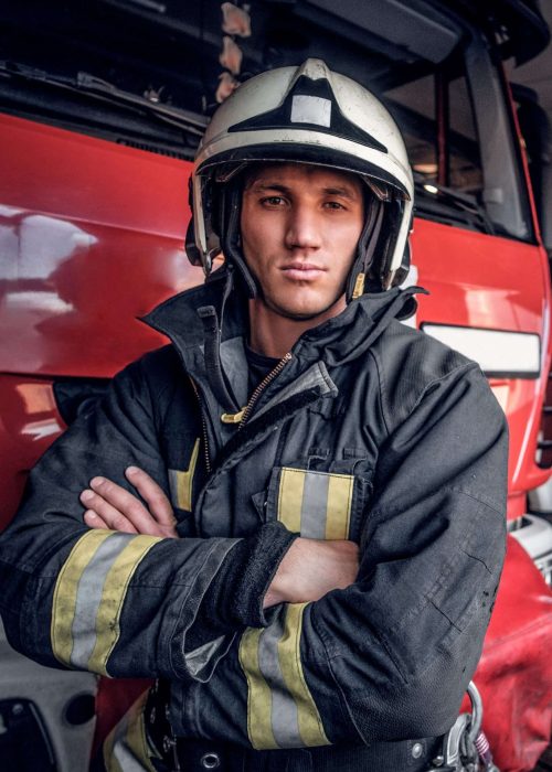 firefighter-fireman-standing